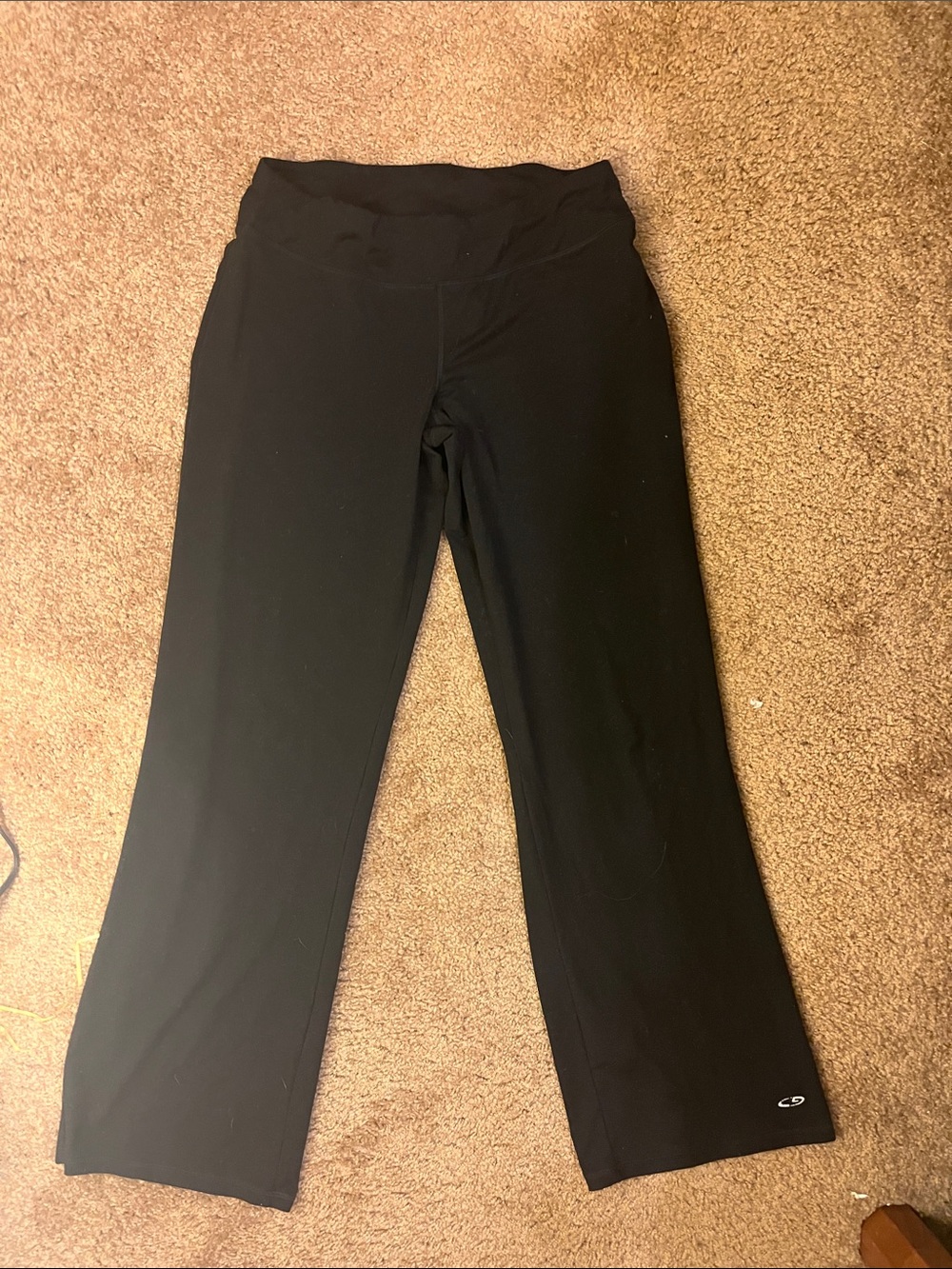 Champion Black Boot Cut Yoga Pants